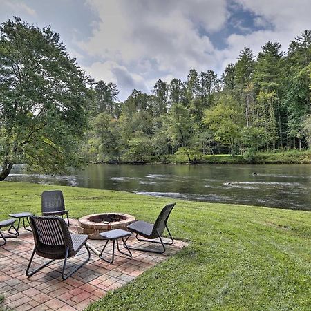 Rivers Edge - Ultimate Riverfront Getaway Hayesville Exterior foto