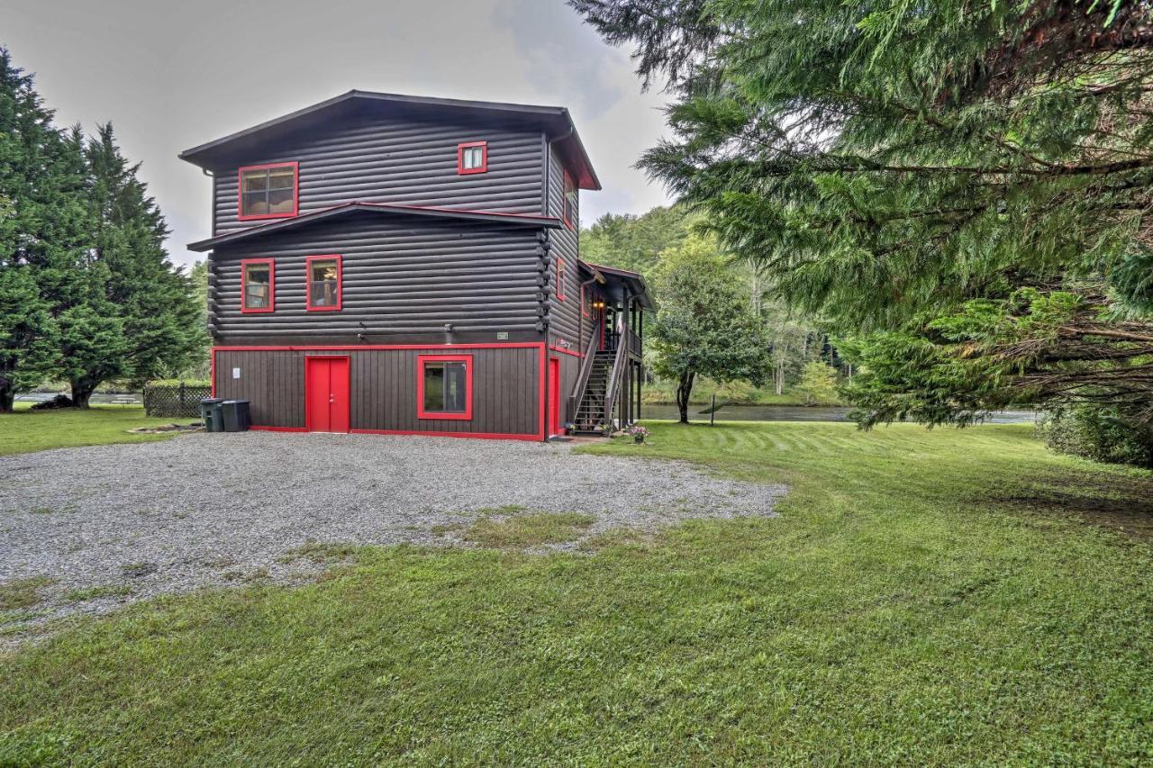 Rivers Edge - Ultimate Riverfront Getaway Hayesville Exterior foto