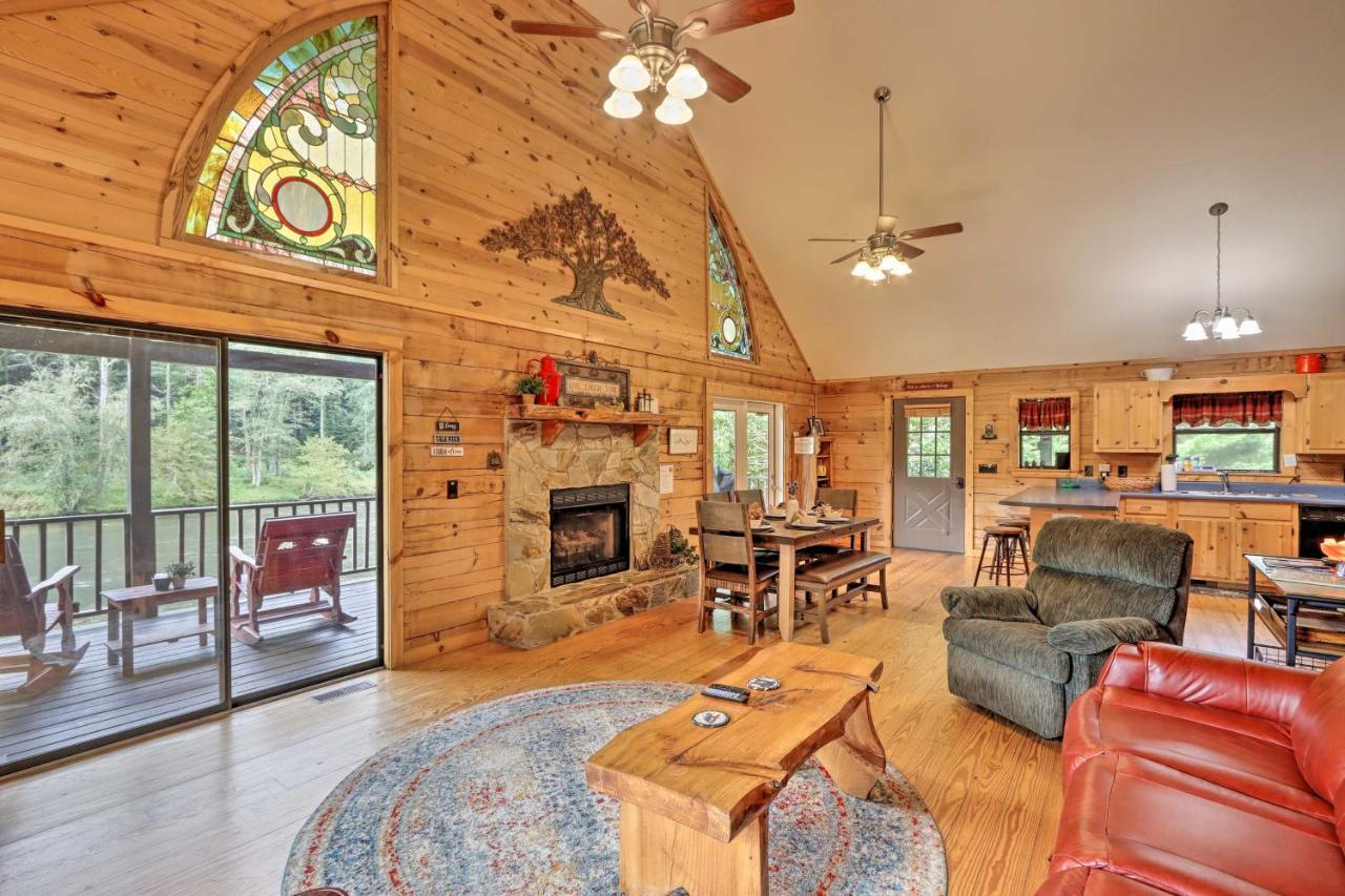 Rivers Edge - Ultimate Riverfront Getaway Hayesville Exterior foto